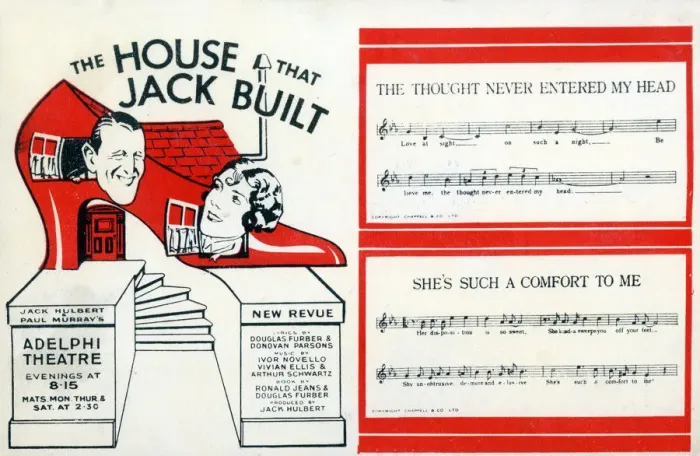 Framed Print : The House That Jack Built, Adelphi Theatre, London Framed Print : The House That Jack Built, Adelphi Theatre, London
