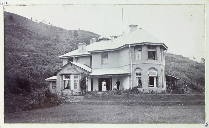 Framed Print : House in Kalimpong, West Bengal, India, from a fascinating album which reveals new details on a little-known campaign in which a British military force brushed aside Tibetan defences to capture Lhasa, in 1904 Framed Print : House in Kalimpong, West Bengal, India, from a fascinating album which reveals new details on a little-known campaign in which a British military force brushed aside Tibetan defences to capture Lhasa, in 1904