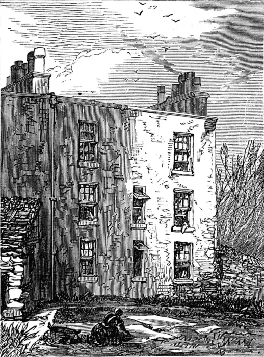 Framed Print : The house in which Livingstone was born Framed Print : The house in which Livingstone was born