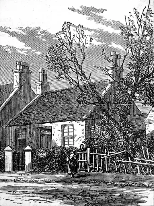 Framed Print : House where Livingstone dwelt in his youth Framed Print : House where Livingstone dwelt in his youth