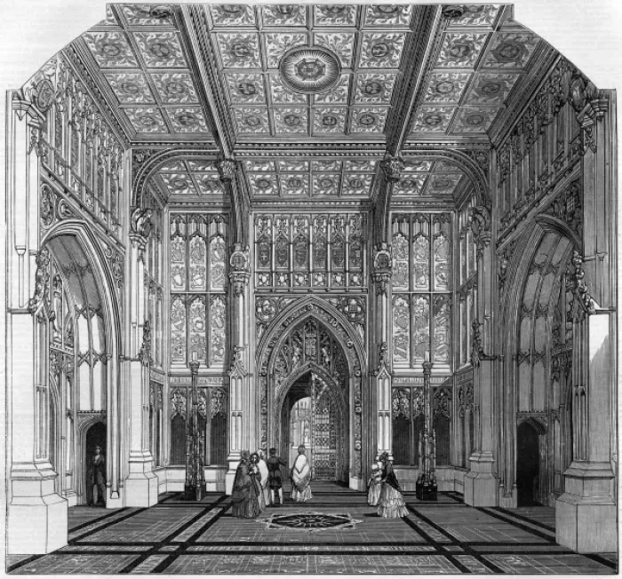 Framed Print : House of Lords 1847 Framed Print : House of Lords 1847