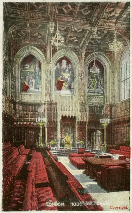 Framed Print : The House of Lords, Westminster, London Framed Print : The House of Lords, Westminster, London