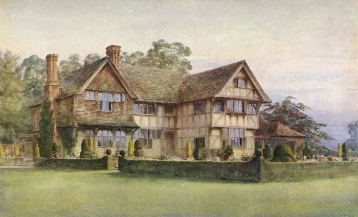 Framed Print : House Near Horsham Framed Print : House Near Horsham
