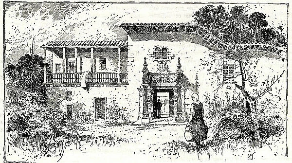 The house occupied by Francisco Pizarro, Peru