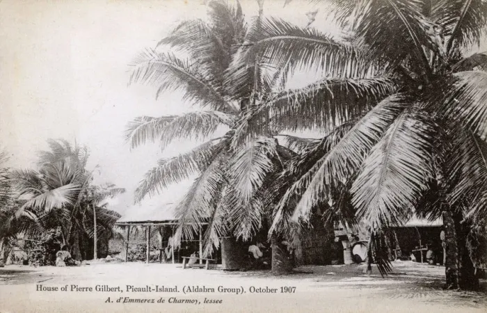 Framed Print : House of Pierre Gilbert - Picault Island, Aldabra Group Framed Print : House of Pierre Gilbert - Picault Island, Aldabra Group