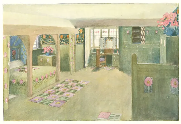 Framed Print : House In Poland, Bedroom Framed Print : House In Poland, Bedroom