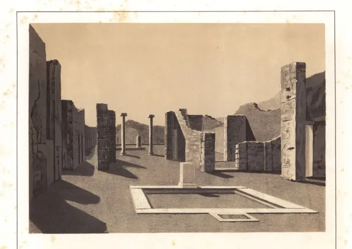 Framed Print : House in Regio VIII, insula 2, Pompeii Framed Print : House in Regio VIII, insula 2, Pompeii