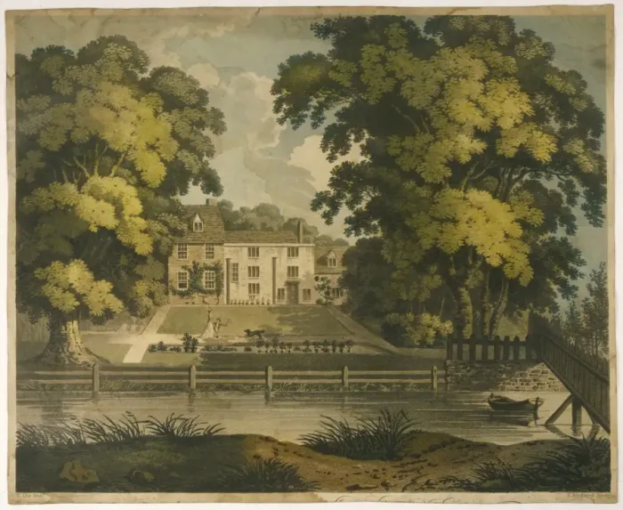 Framed Print : House by a River Framed Print : House by a River