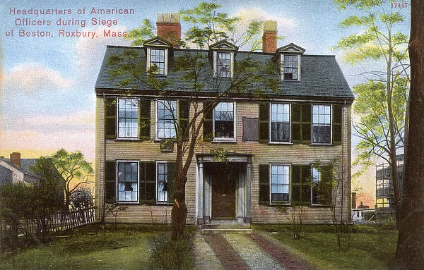 House in Roxbury, Boston, Massachusetts, USA