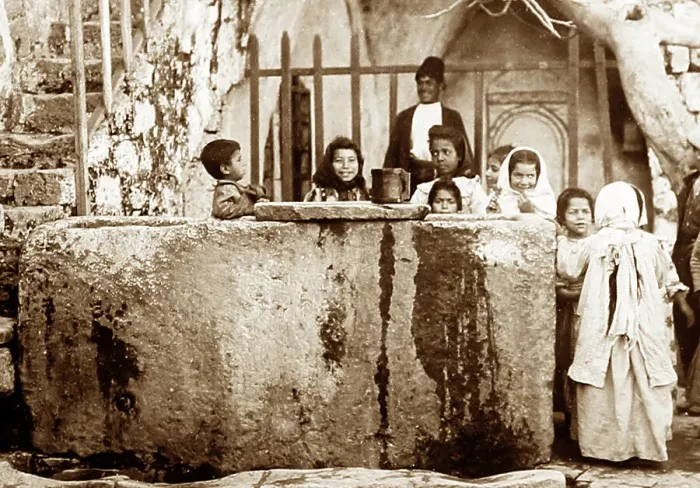 Framed Print : House of Simon the Tanner, Jaffa, Israel, early 1900s Framed Print : House of Simon the Tanner, Jaffa, Israel, early 1900s