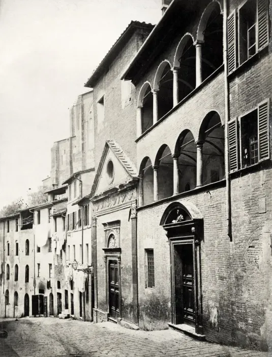 Framed Print : House of St Catherine, Siena Italy Framed Print : House of St Catherine, Siena Italy