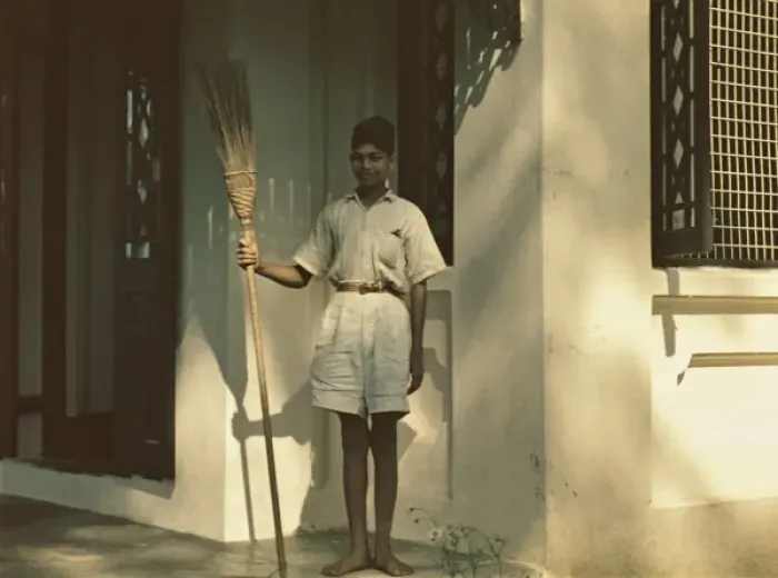 Framed Print : House Staff - Rangoon Framed Print : House Staff - Rangoon