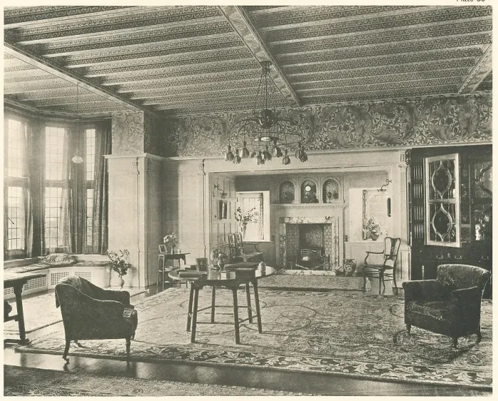 Framed Print : House In West Kent, Drawing Room Framed Print : House In West Kent, Drawing Room
