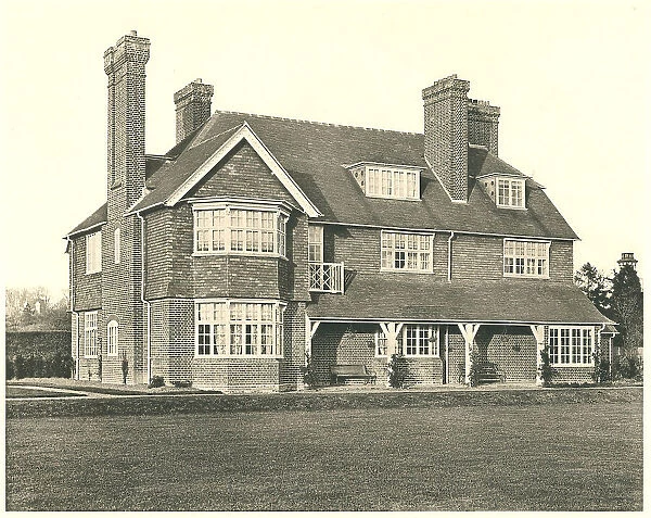 House in West Kent, Garden Front