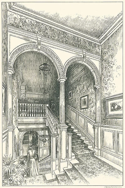 House In West Kent, Staircase