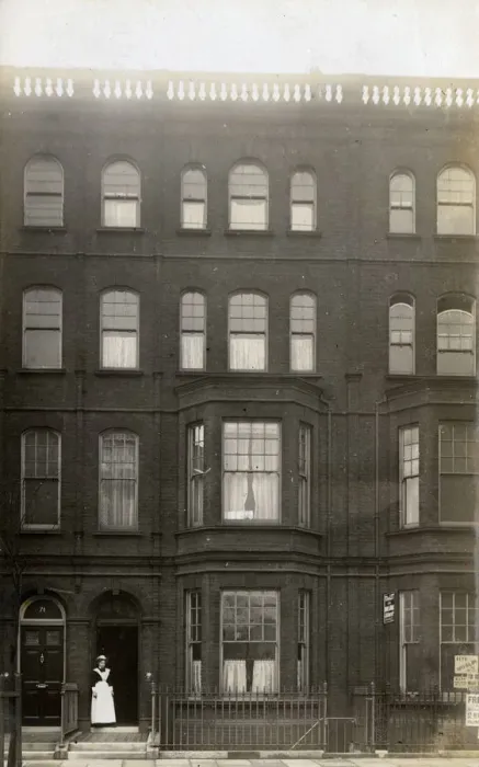 Framed Print : A Housekeeper - West Central London Frontage Framed Print : A Housekeeper - West Central London Frontage