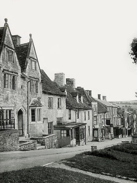 Houses at Burford, Oxfordshire, England