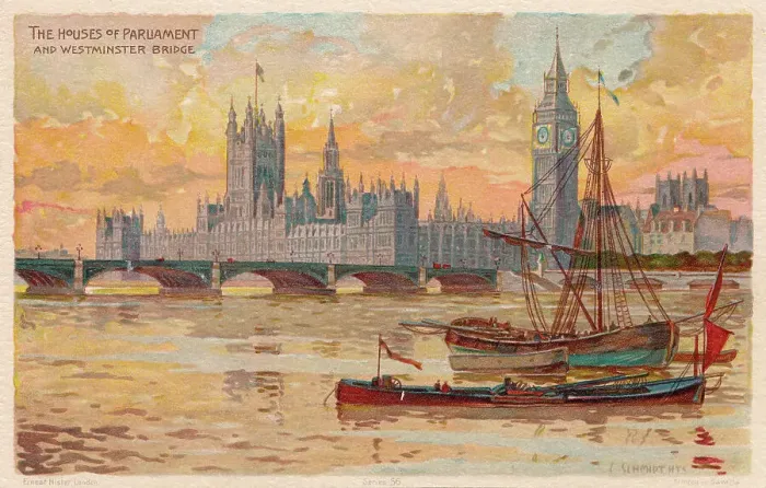 Framed Print : Houses of Parliament Framed Print : Houses of Parliament