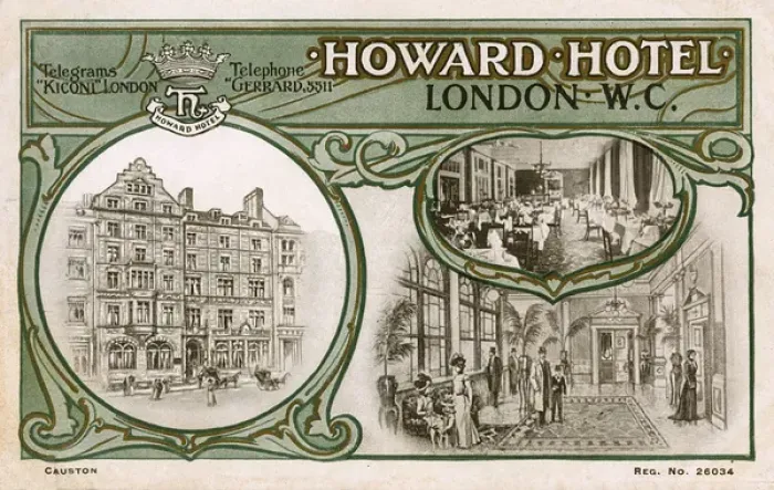 Framed Print : Howard Hotel, Soho, London, WC Framed Print : Howard Hotel, Soho, London, WC