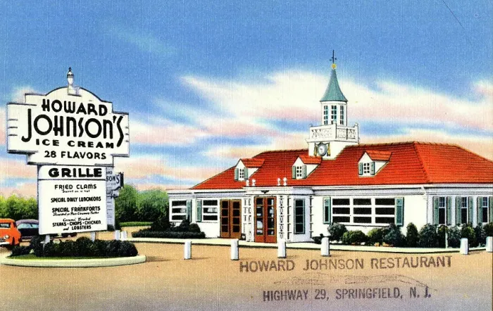 Framed Print : Howard Johnson Restaurant, Springfield, New Jersey, USA Framed Print : Howard Johnson Restaurant, Springfield, New Jersey, USA