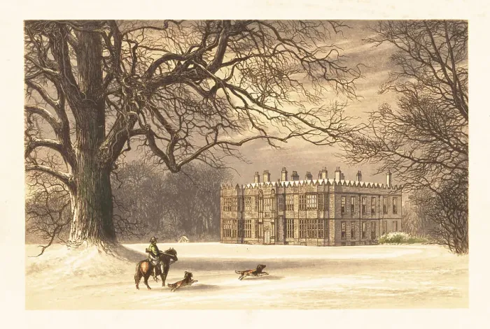 Framed Print : Howsham Hall, Yorkshire, England Framed Print : Howsham Hall, Yorkshire, England