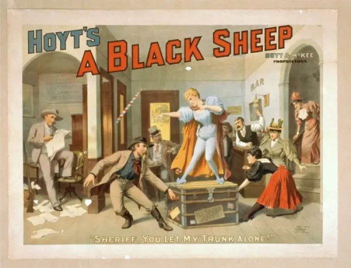 Framed Print : Hoyts A black sheep Framed Print : Hoyts A black sheep
