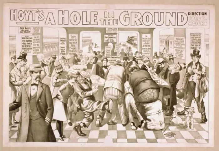Framed Print : Hoyts A hole in the ground Framed Print : Hoyts A hole in the ground