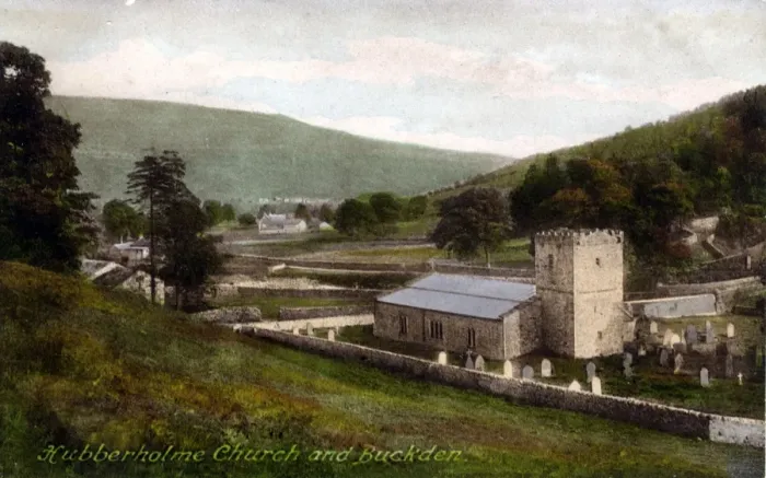 Framed Print : Hubberholme Church, Buckden, Yorkshire