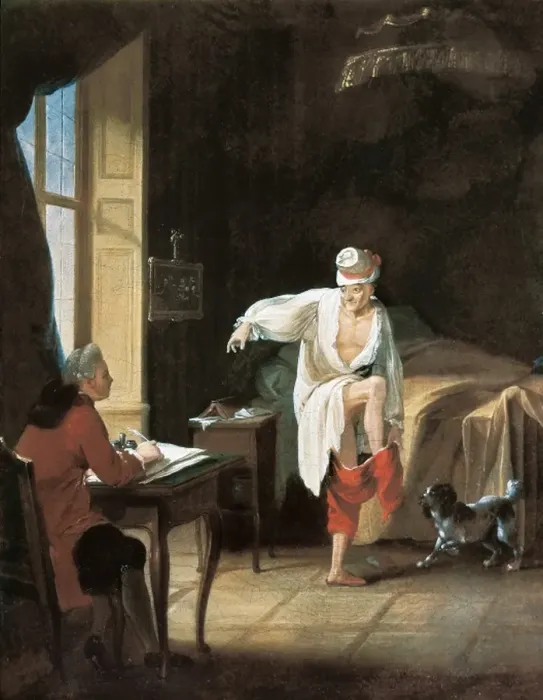 Framed Print : HUBER, Jean Rudolf (1721-1786) Framed Print : HUBER, Jean Rudolf (1721-1786)