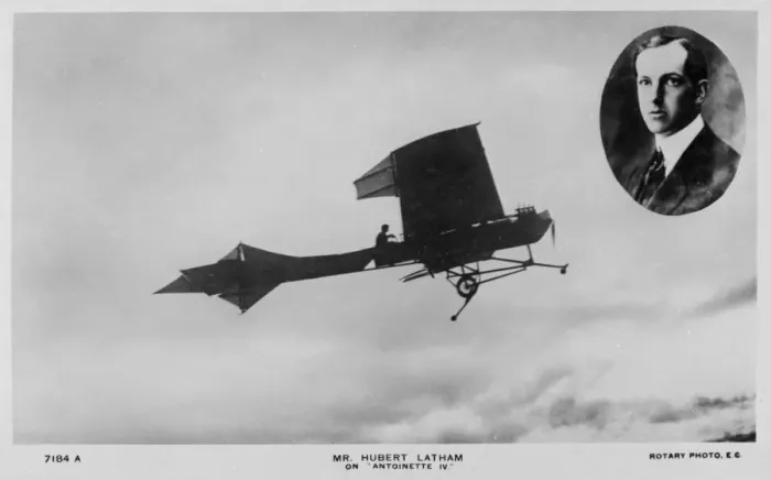 Framed Print : Hubert Latham, early French aviation pioneer Framed Print : Hubert Latham, early French aviation pioneer