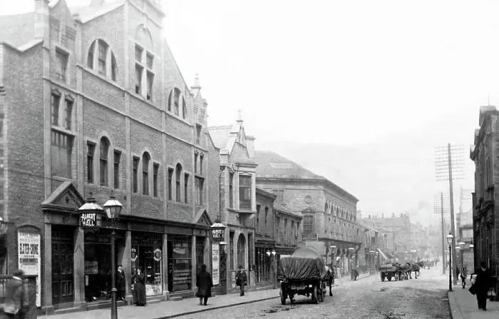 Framed Print : Huddersfield Road, Brighouse Framed Print : Huddersfield Road, Brighouse