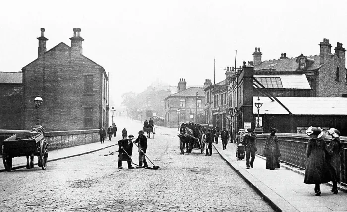 Framed Print : Huddersfield Road, Brighouse Framed Print : Huddersfield Road, Brighouse