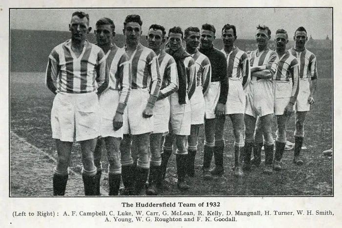 Framed Print : Huddersfield Town FC team, 1932 Framed Print : Huddersfield Town FC team, 1932