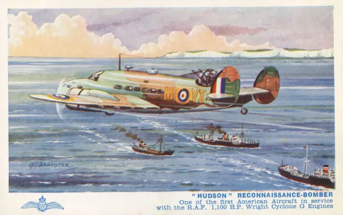 Framed Print : A Hudson Reconnaissance Bomber - RAF Framed Print : A Hudson Reconnaissance Bomber - RAF