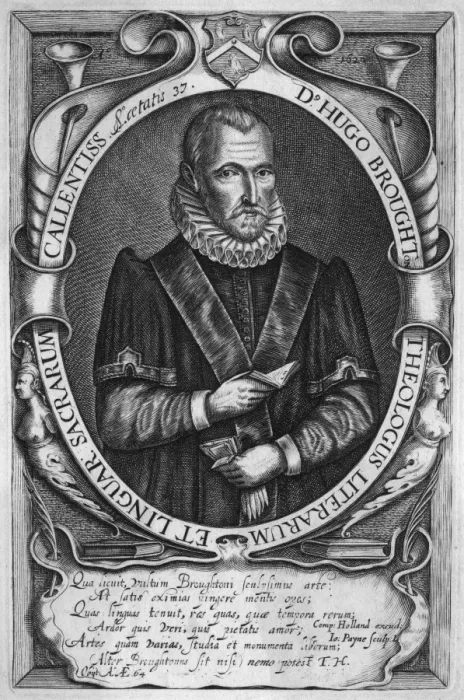 Framed Print : Hugh Broughton, Scholar Framed Print : Hugh Broughton, Scholar