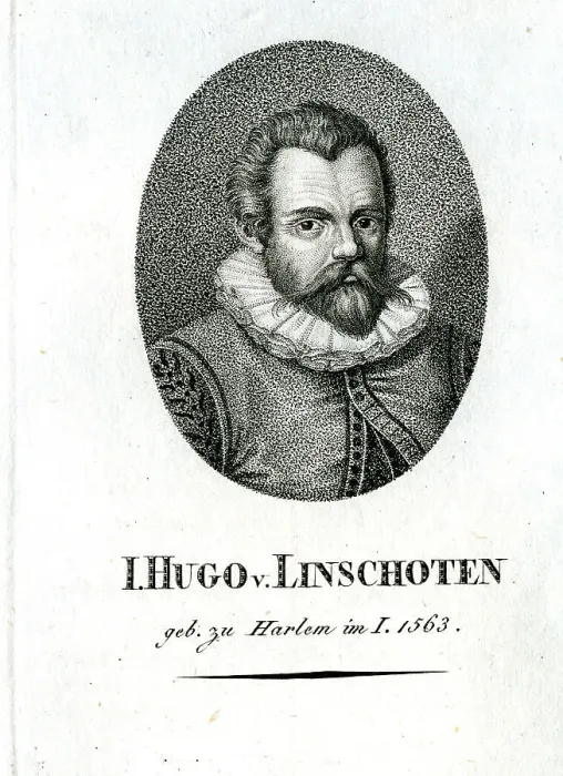 Framed Print : Hugo Linschoten - Cartographer Framed Print : Hugo Linschoten - Cartographer