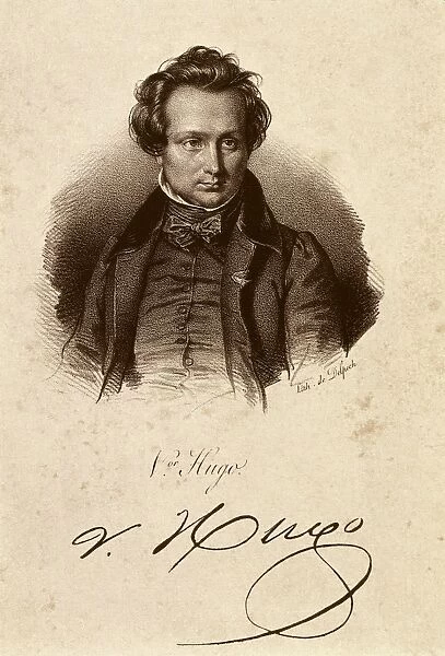 Hugo, Victor (1802-1885). French Romantic writer