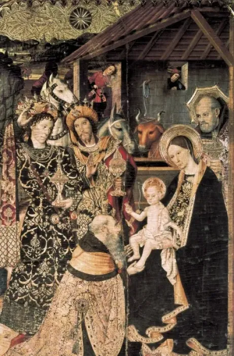 Framed Print : HUGUET, Jaume (1415-1492) Framed Print : HUGUET, Jaume (1415-1492)