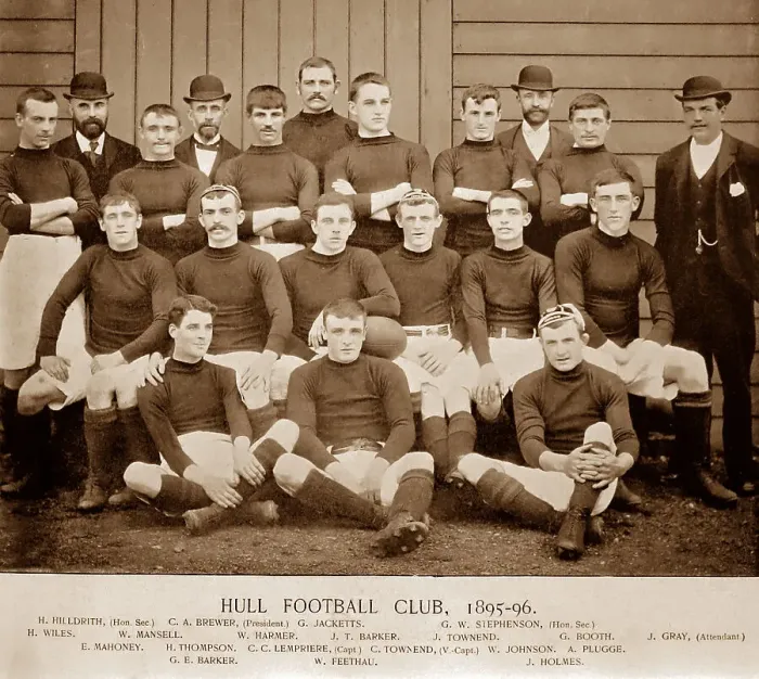 Framed Print : Hull Rugby Team in 1896 Framed Print : Hull Rugby Team in 1896