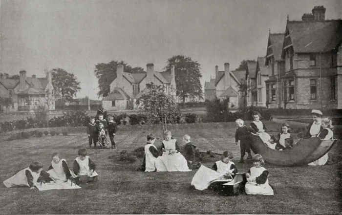 Framed Print : Hull Sailors Orphan Homes - Summer Time Framed Print : Hull Sailors Orphan Homes - Summer Time