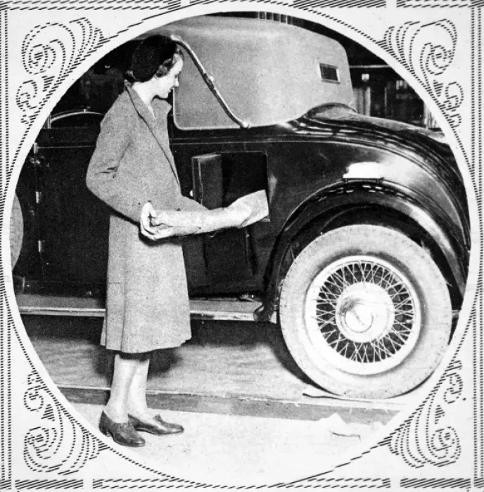 Framed Print : Humber Coupe with golf club compartment