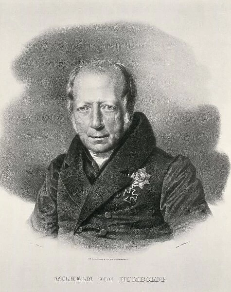 HUMBOLDT, Wilhem von (1767-1835). German statesman