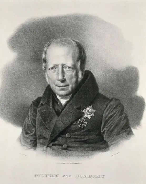 Framed Print : HUMBOLDT, Wilhem von (1767-1835). German statesman Framed Print : HUMBOLDT, Wilhem von (1767-1835). German statesman