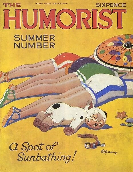 Humorist front cover featuring Bonzo