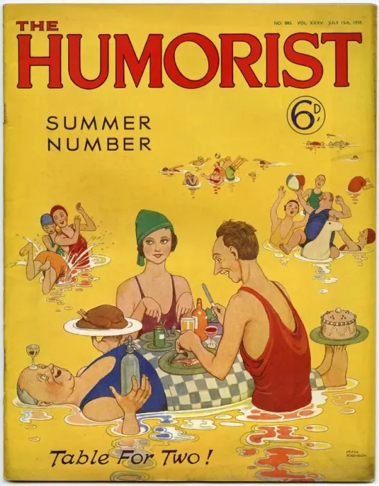 Framed Print : The Humorist Summer Number 1939 Framed Print : The Humorist Summer Number 1939