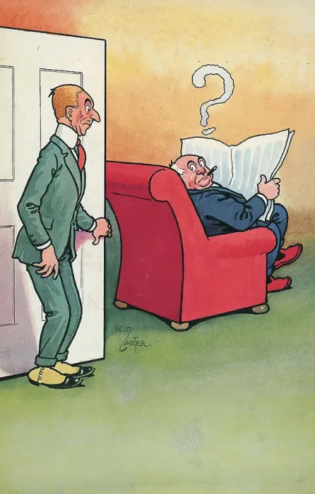 Framed Print : Humorous cartoon Framed Print : Humorous cartoon