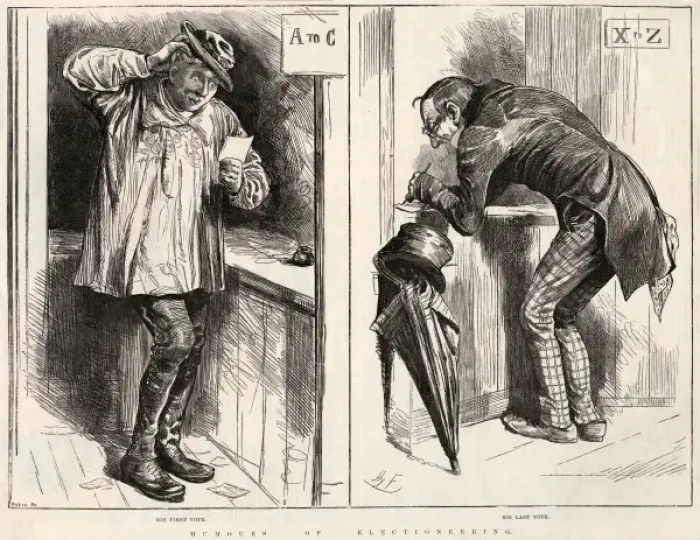 Framed Print : Humours of Electioneering Framed Print : Humours of Electioneering