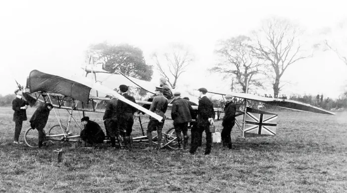 Framed Print : Humphreys No. 2 Monoplane early 1900s Framed Print : Humphreys No. 2 Monoplane early 1900s