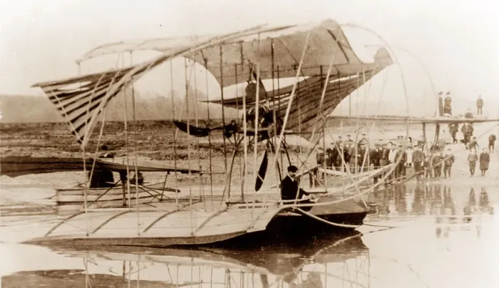 Framed Print : Humphreys Waterplane No. 2 early 1900s Framed Print : Humphreys Waterplane No. 2 early 1900s