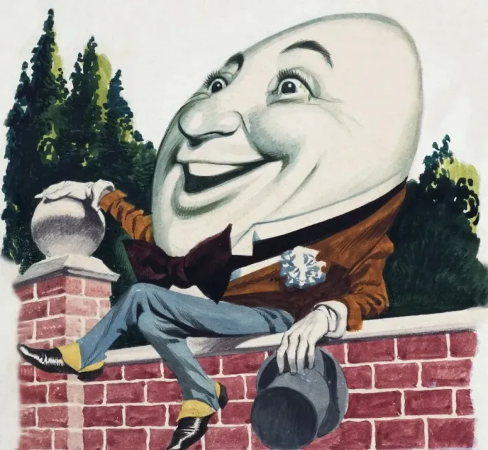 Framed Print : Humpty Dumpty Framed Print : Humpty Dumpty